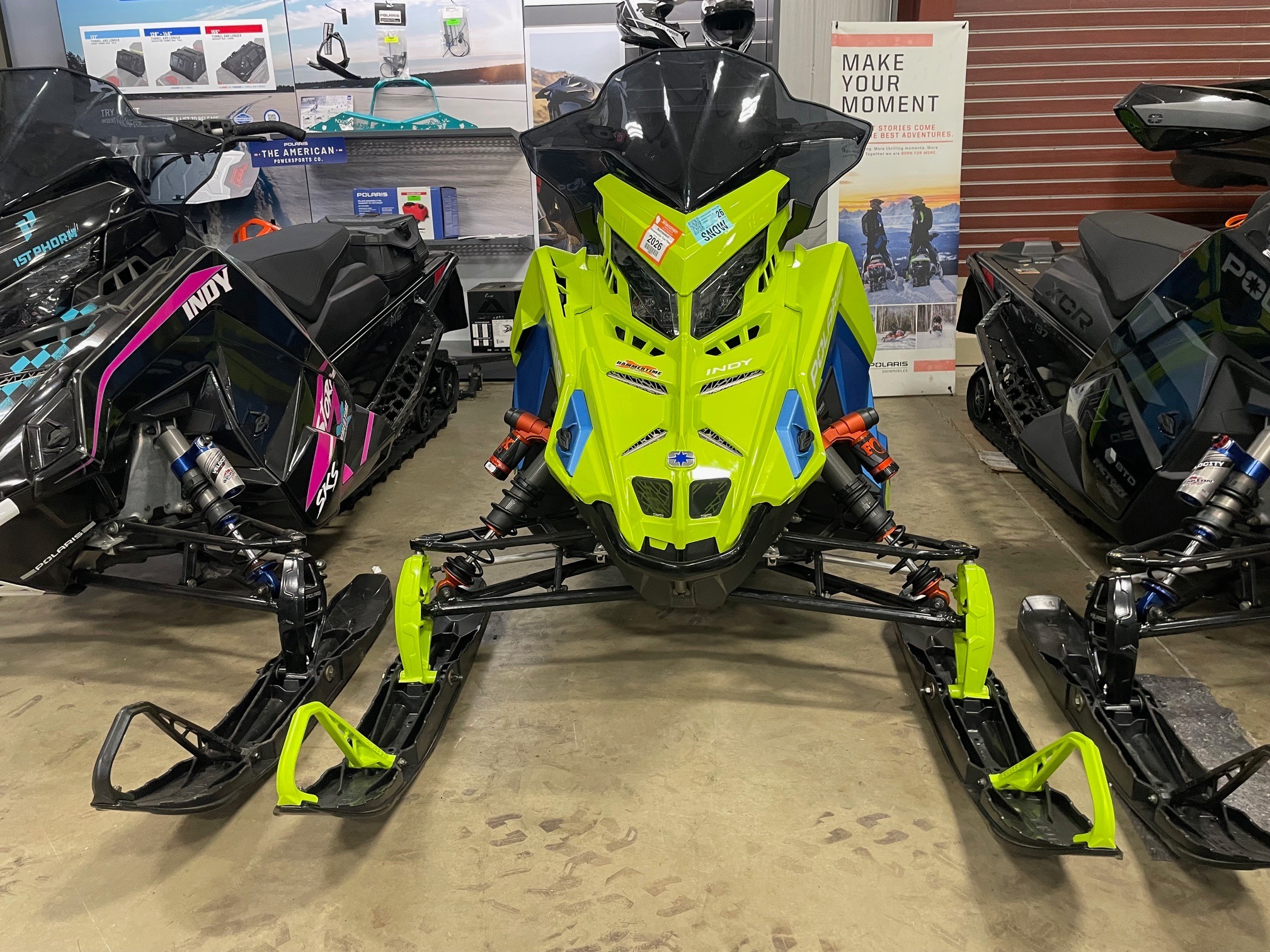 2026 Polaris 850 INDY VR1 137 Dynamix SC ES in belvidere IL