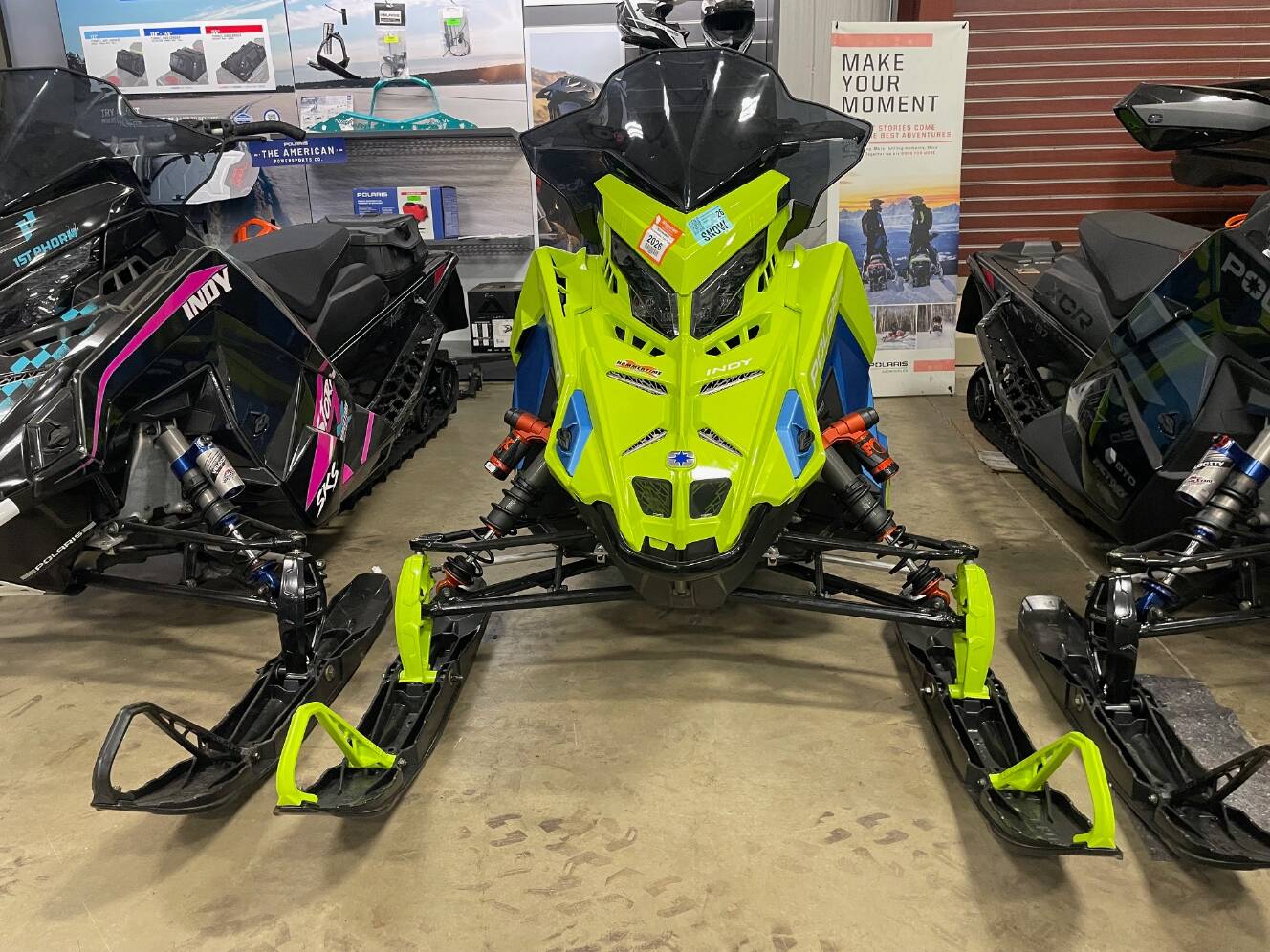 A photo of this 2026 Polaris 850 INDY VR1 137 Dynamix SC ES
