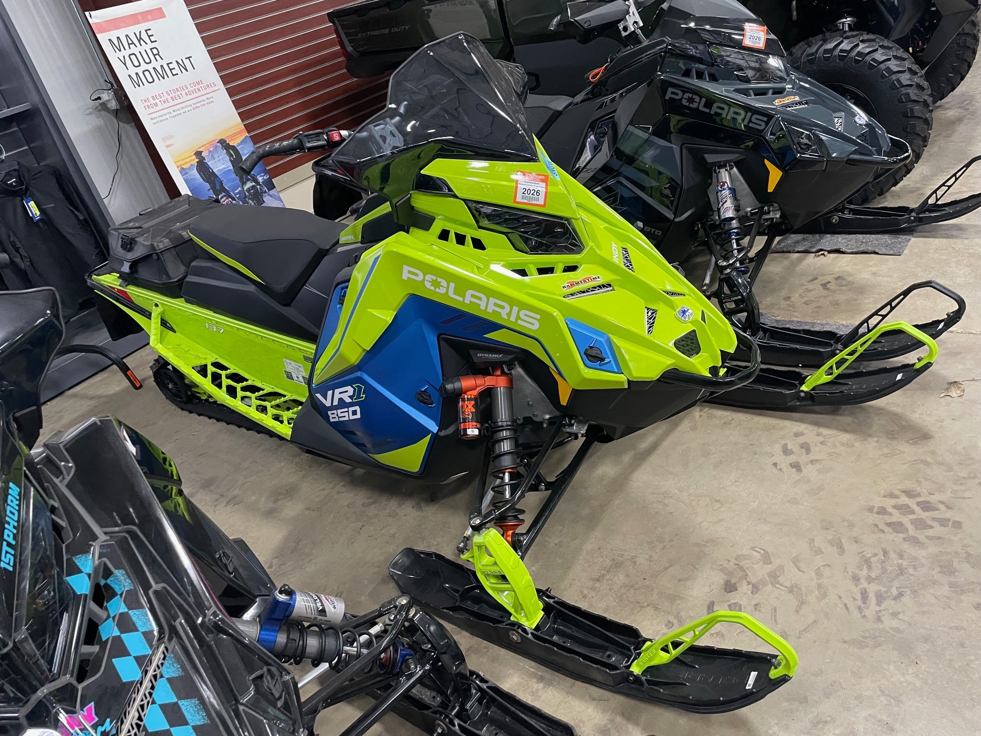 2026 Polaris 850 INDY VR1 137 Dynamix SC ES in belvidere IL