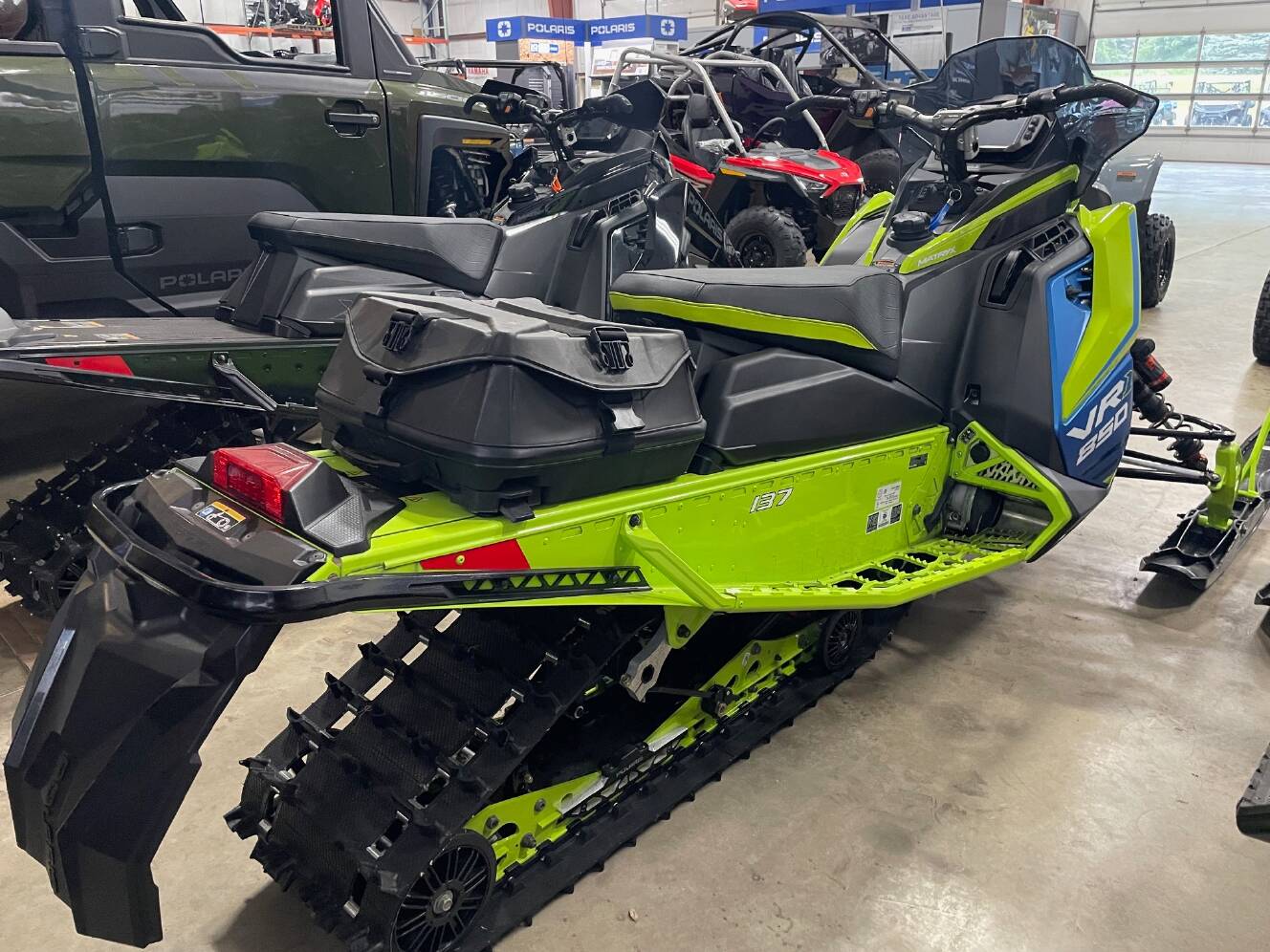 A photo of this 2026 Polaris 850 INDY VR1 137 Dynamix SC ES