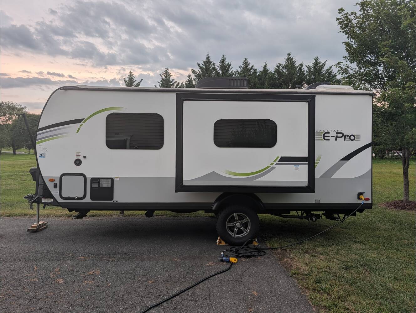 A photo of this 2023 Forest River FLAGSTAFF E-PRO E20FBS