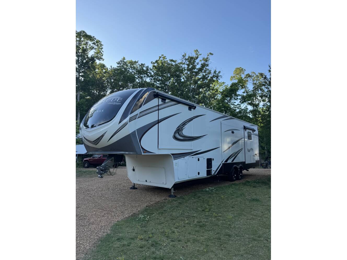 A photo of this 2022 Grand Design SOLITUDE S-CLASS 3950BH-R