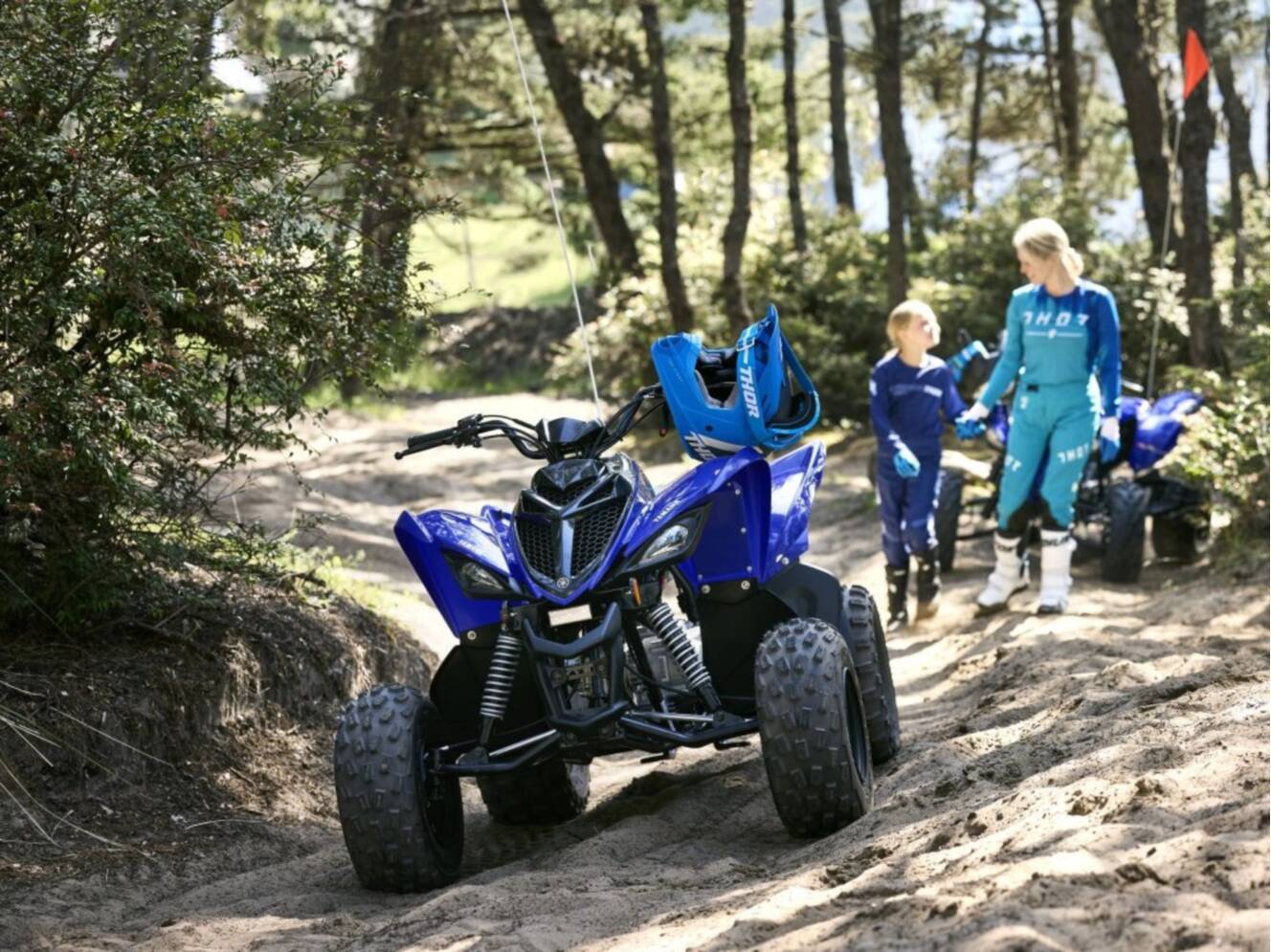 A photo of this 2026 Yamaha Raptor 110