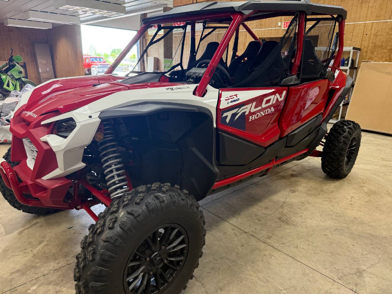 A photo of this 2026 Honda Talon 1000R-4 FOX Live Valve