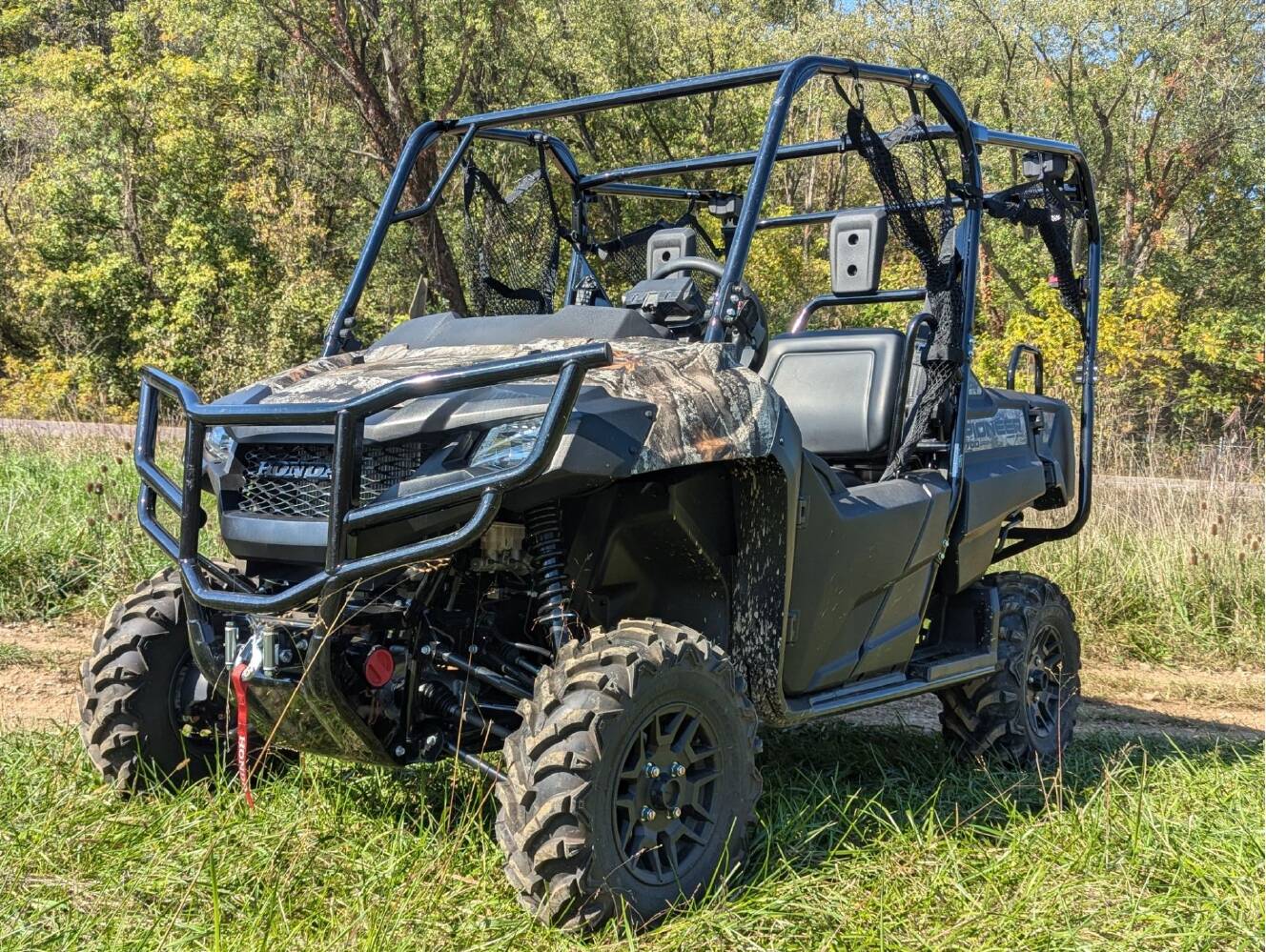 A photo of this 2026 Honda Pioneer 700-4 Forest