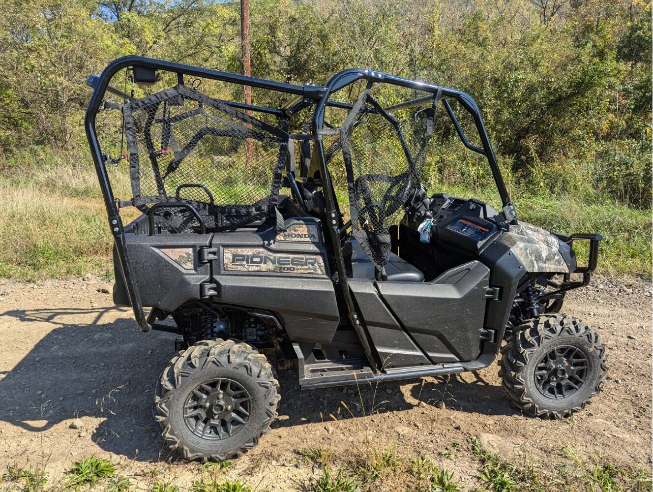 A photo of this 2026 Honda Pioneer 700-4 Forest