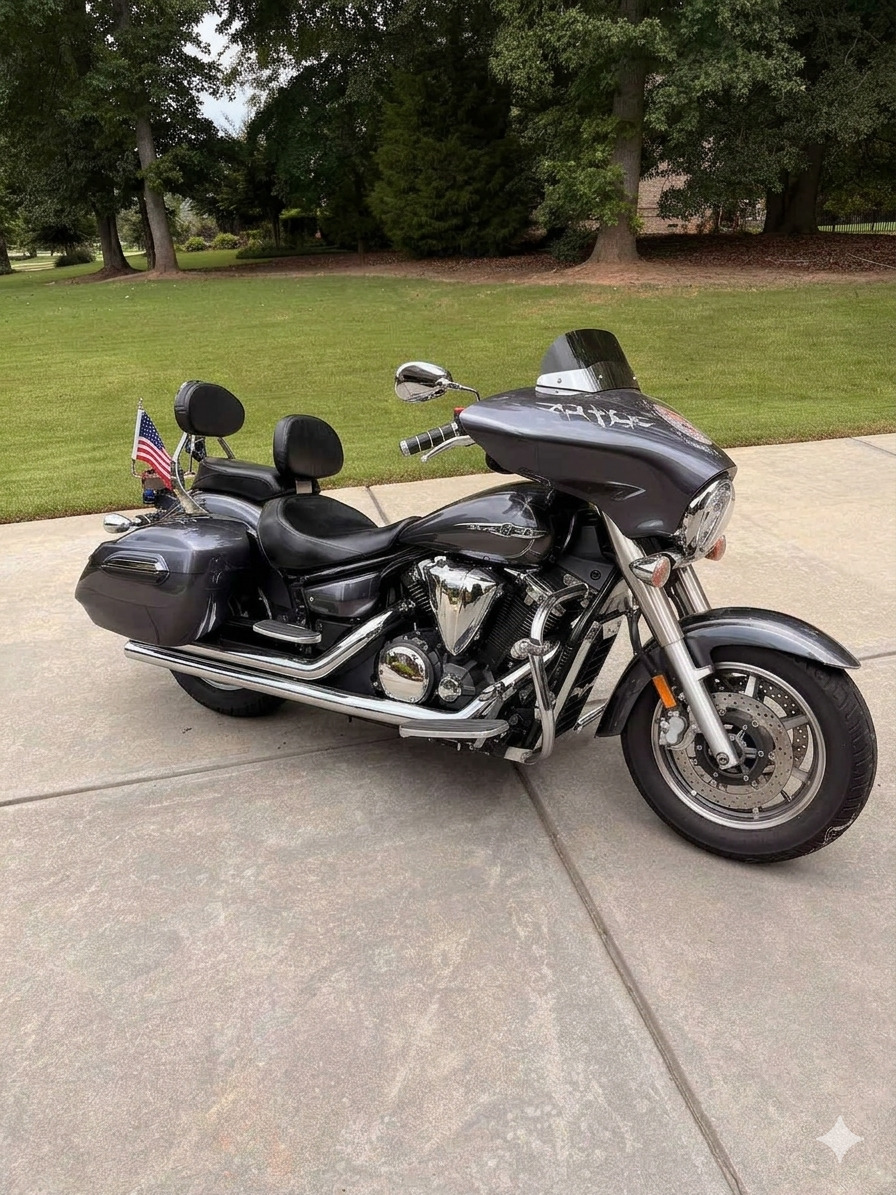 2014 Yamaha V STAR 1300 DELUXE DELUXE in Mcdonough, GA
