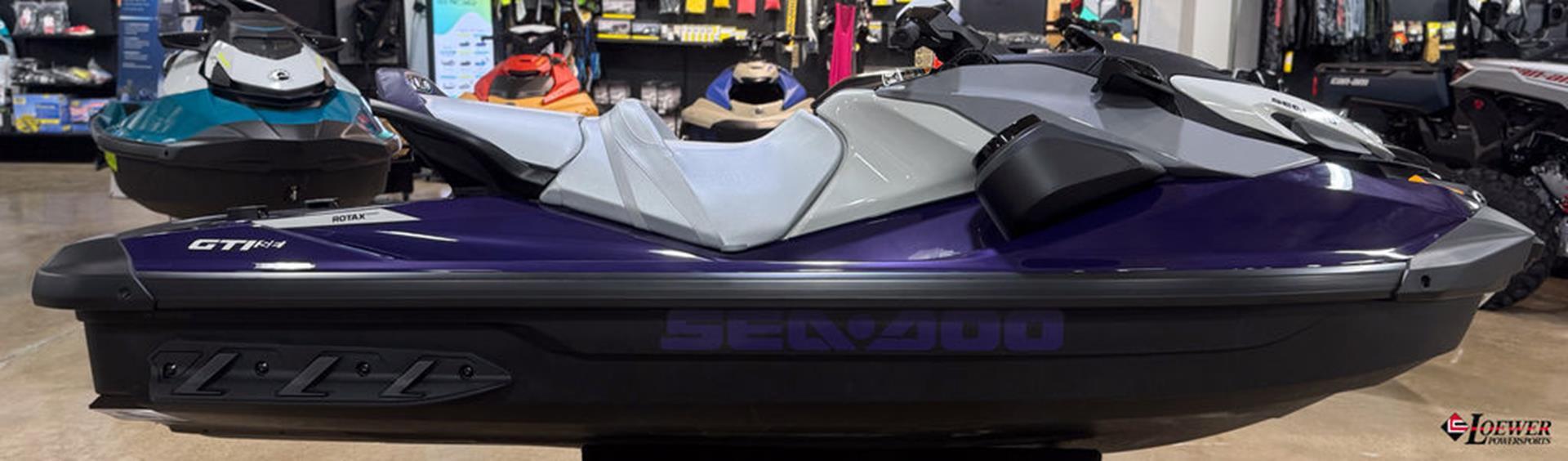 2025 Sea-Doo GTI SE 130 + Tech Package, audio, iDF, iBR SE 130 TECH PACKAGE WITH AUDIO IDF AND IBR in Alexandria, LA