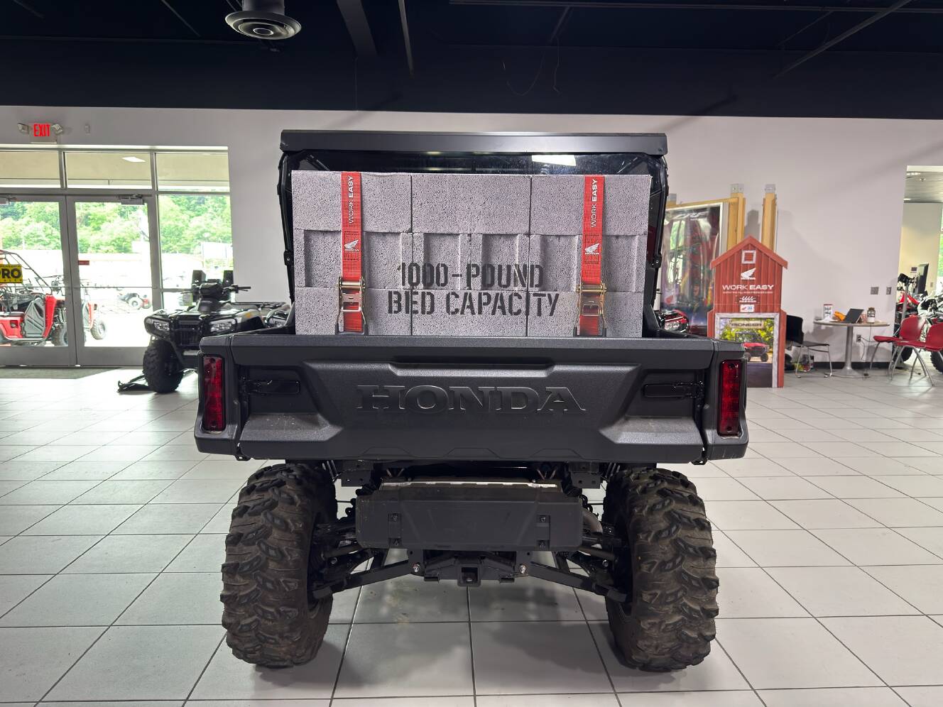 A photo of this 2025 Honda Pioneer 1000-6 Deluxe Crew