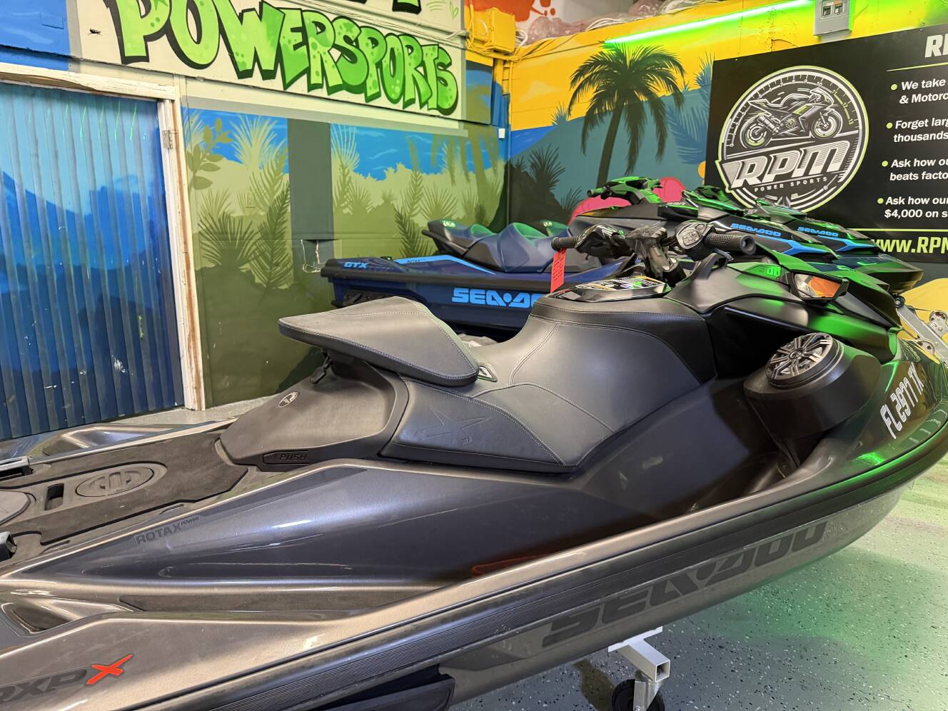 A photo of this 2022 Sea-Doo RXP-X 300 w/ Kicker Audio Warranty & NO FEES!