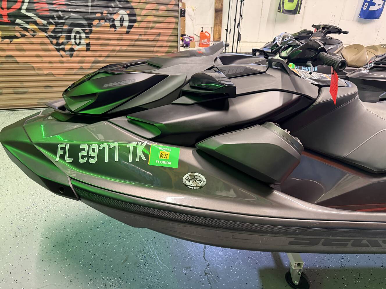 A photo of this 2022 Sea-Doo RXP-X 300 w/ Kicker Audio Warranty & NO FEES!