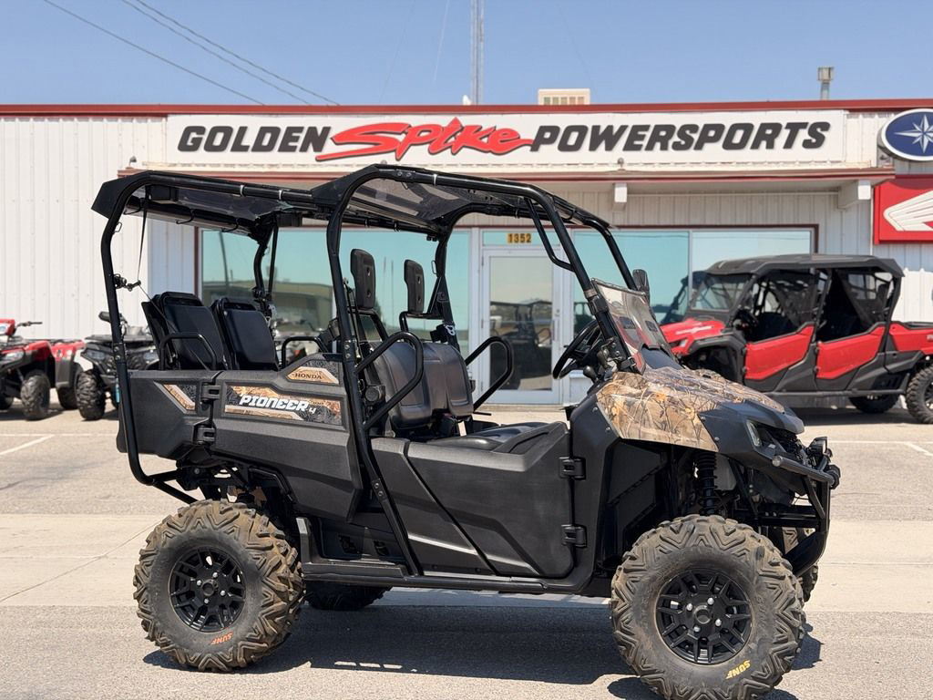 2021 Honda Pioneer 700-4 Deluxe Honda Phantom Camo in tremonton UT