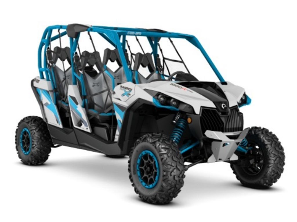 2016 Can-Am Maverick MAX X ds TURBO 1000R Hyper Silver & Octane Blu in johnson creek WI