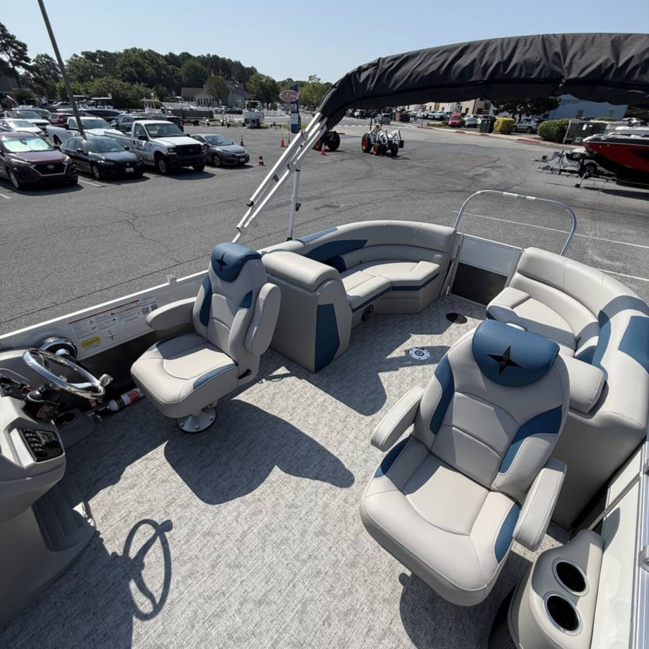 A photo of this 2026 Berkshire Pontoons 22RFX LE 2.75