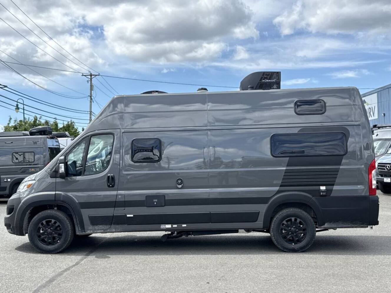A photo of this 2026 Grand Design Lineage Series VP LVP1 *High Roof *StarLink *3Kw Invert