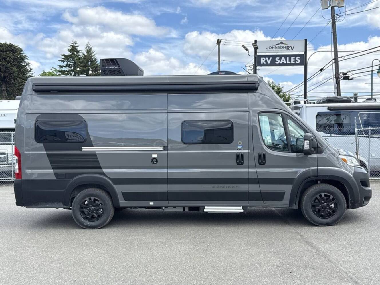 A photo of this 2026 Grand Design Lineage Series VP LVP1 *High Roof *StarLink *3Kw Invert