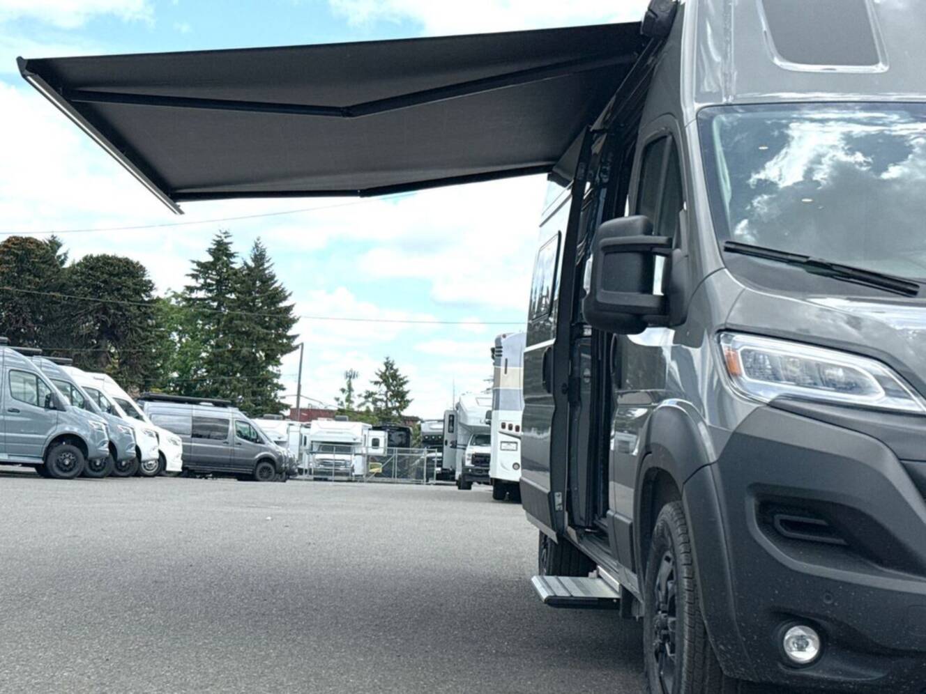 A photo of this 2026 Grand Design Lineage Series VP LVP1 *High Roof *StarLink *3Kw Invert