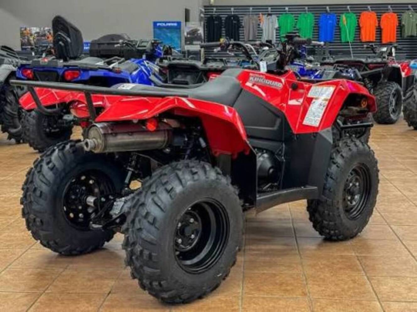 A photo of this 2025 Suzuki KingQuad 400ASi
