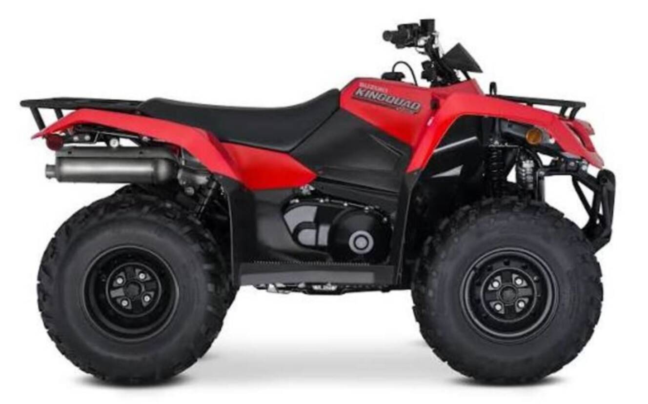 A photo of this 2025 Suzuki KingQuad 400ASi