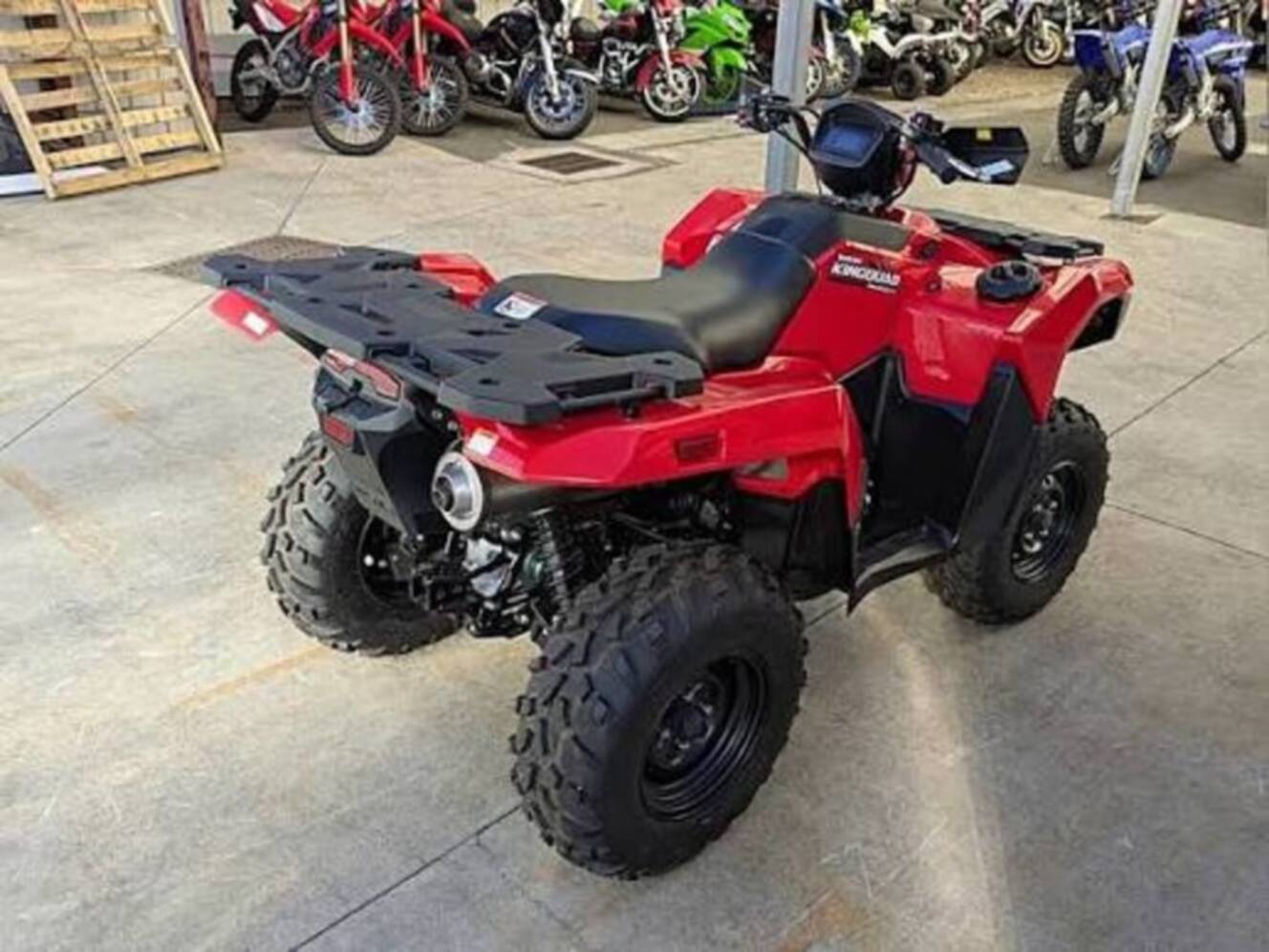 A photo of this 2025 Suzuki KingQuad 400ASi