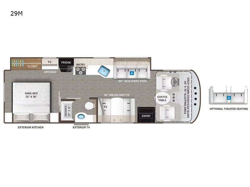 2024 Thor Motor Coach HURRICANE 29M in birch run MI