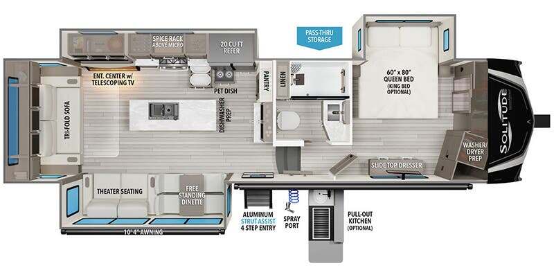 2025 Grand Design SOLITUDE 310GK-3SL in ocala FL