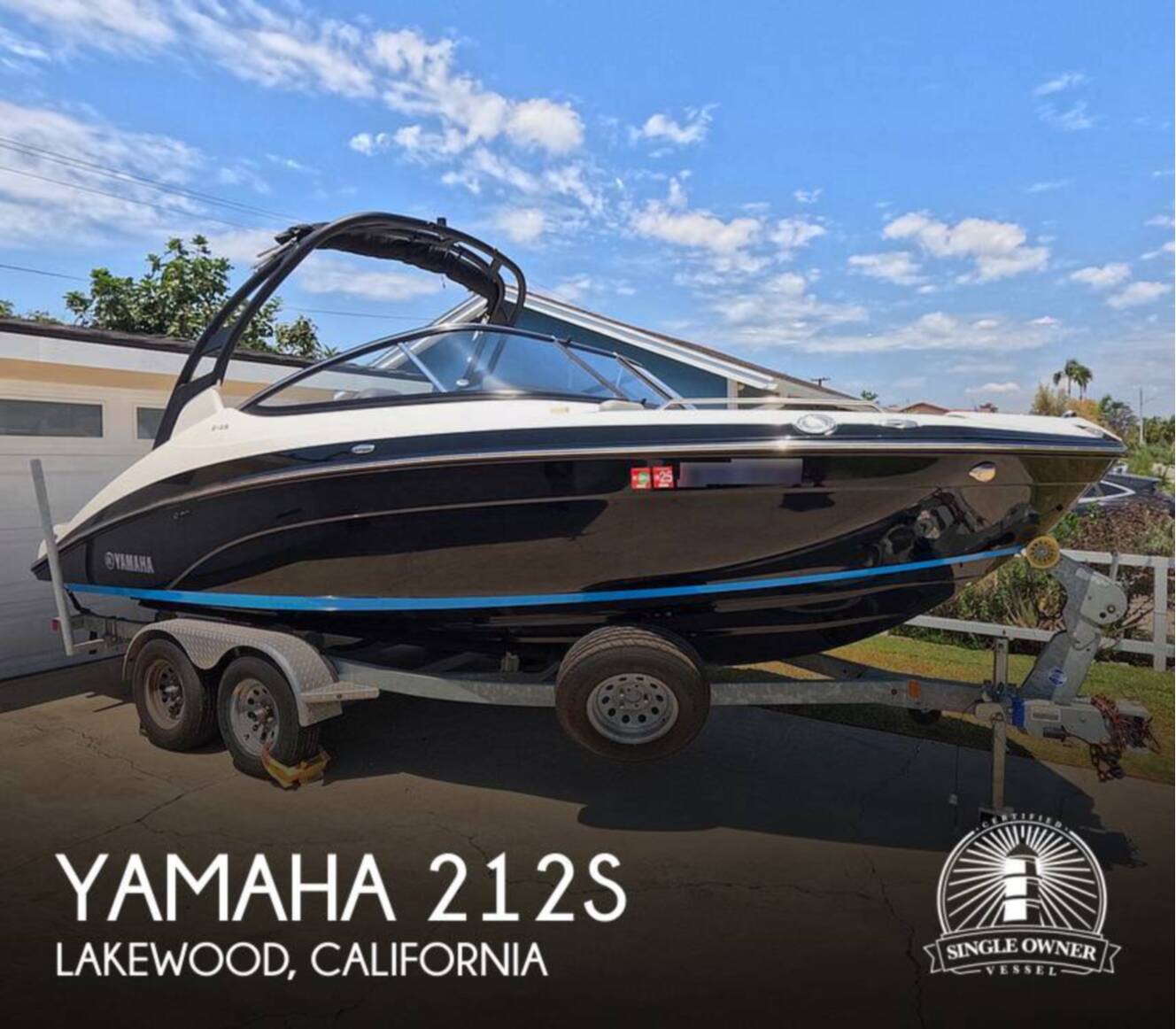A photo of this 2021 Yamaha 212S