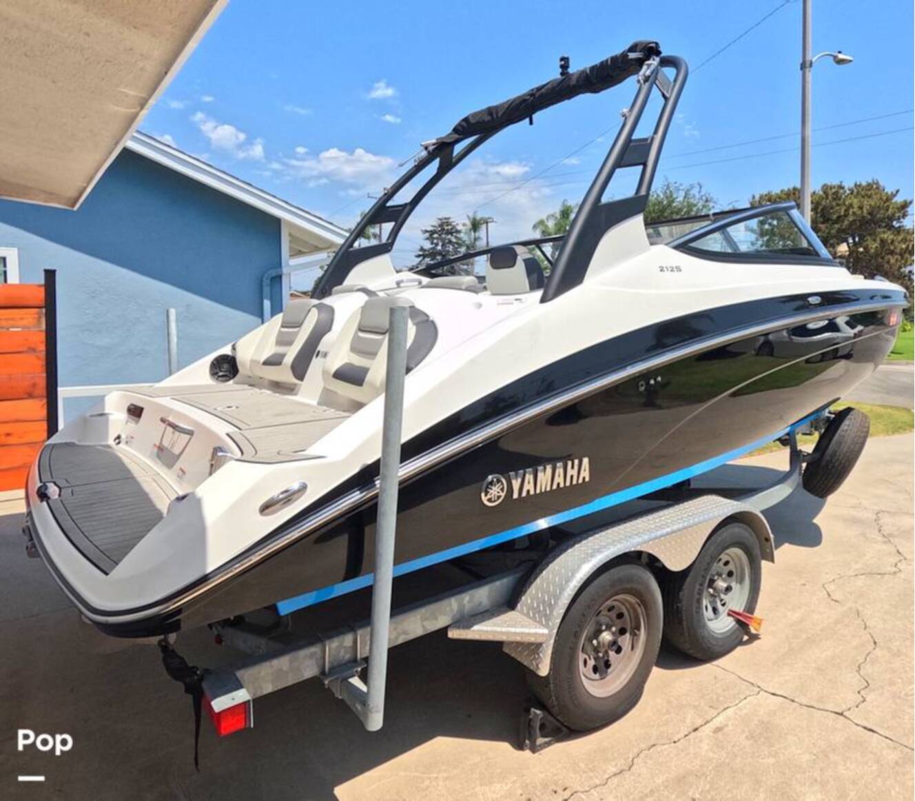 A photo of this 2021 Yamaha 212S