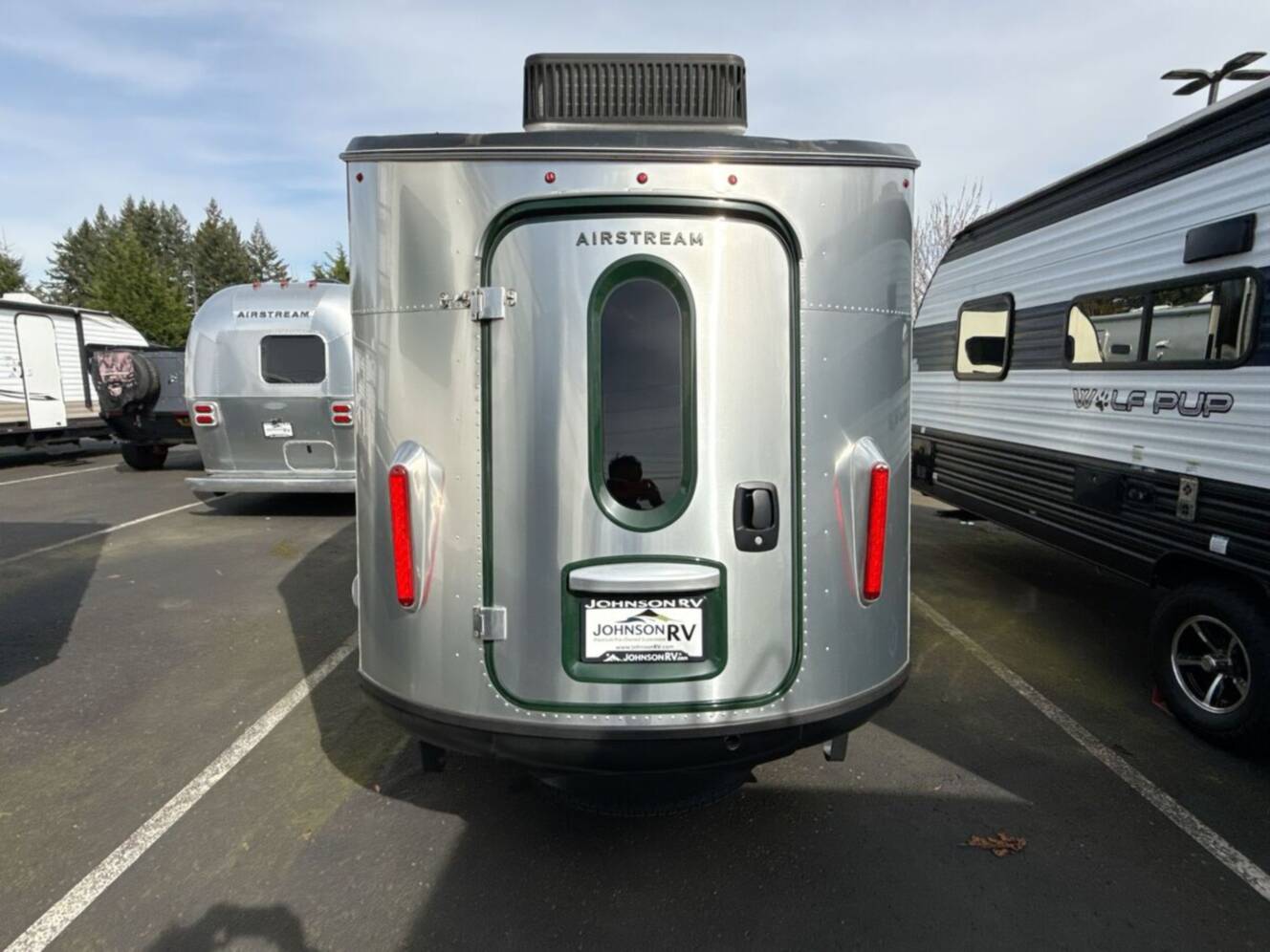 A photo of this 2023 Airstream Basecamp 16X
