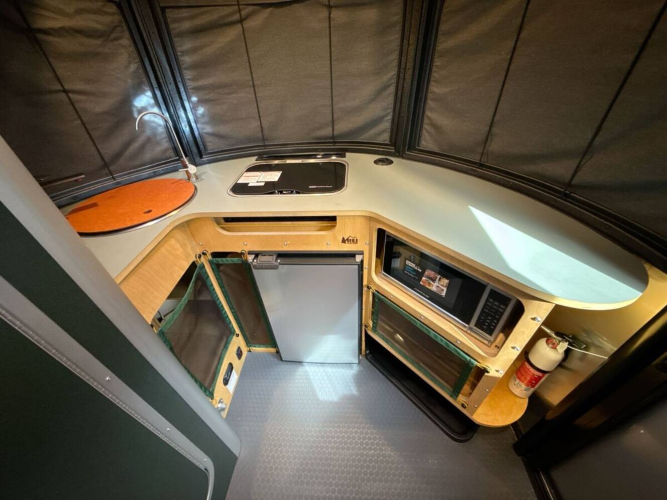 A photo of this 2023 Airstream Basecamp 16X