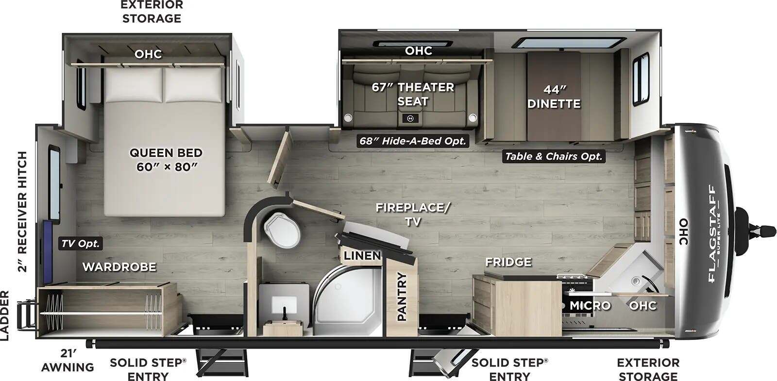 2026 Forest River Flagstaff Super Lite 26FKBS in depew OK