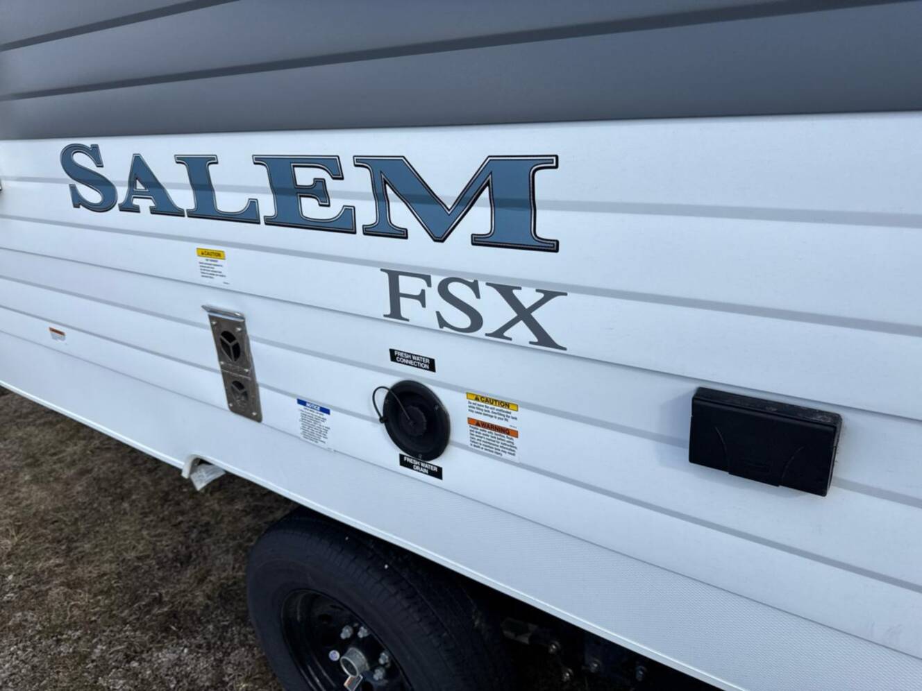 A photo of this 2026 Forest River Salem FSX 266BHLE