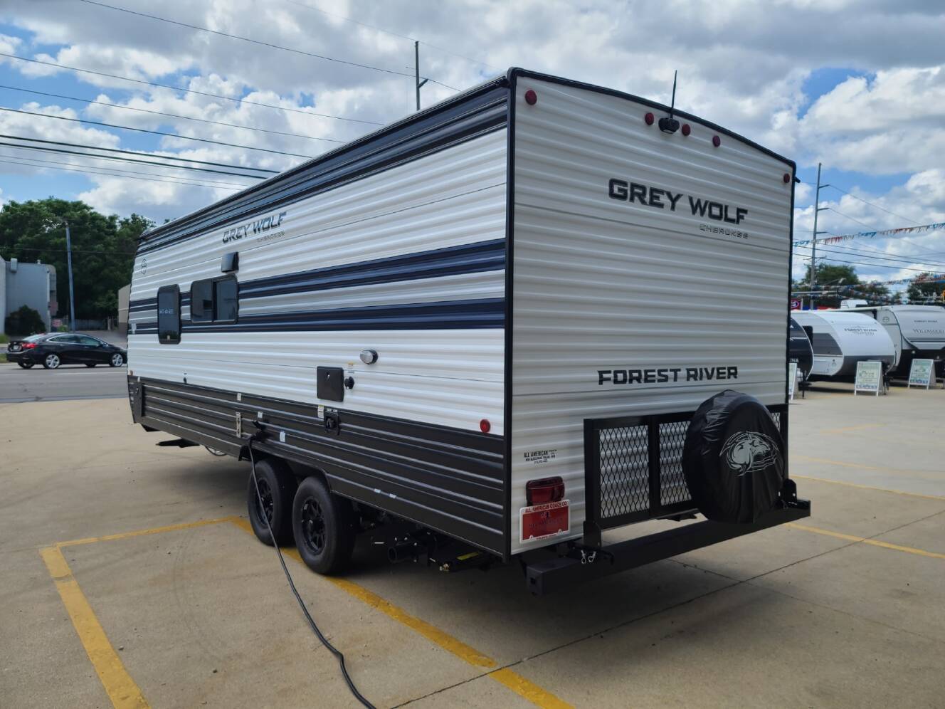 A photo of this 2027 Forest River Cherokee Grey Wolf 22MKSE