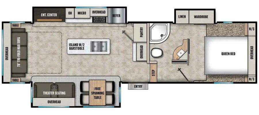 2027 Coachmen Chaparral Lite 30RLS in lakeview OH