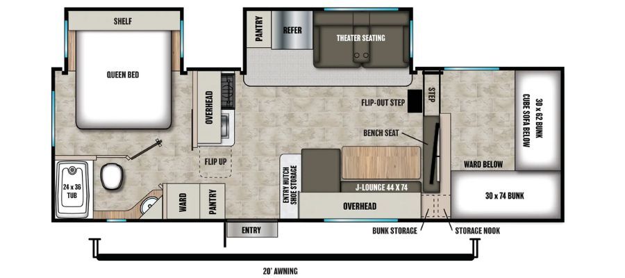 2027 Coachmen Chaparral Lite 218SE in delaware OH