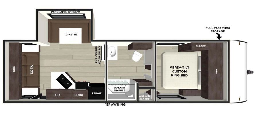 2027 Forest River Wildwood XLite 24RLXL in lakeview OH