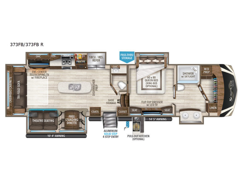 2019 Grand Design Solitude 373FB in yuba city CA