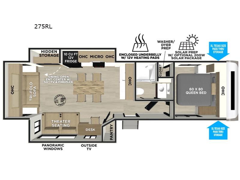 2027 Forest River Rv Salem Hemisphere 275RL in huntsville AL