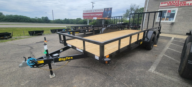2026 BIG TEX TRAILERS 70PI - 83" X 18' Tandem Axle W/ Electric Brakes Ut in Frankfort, OH