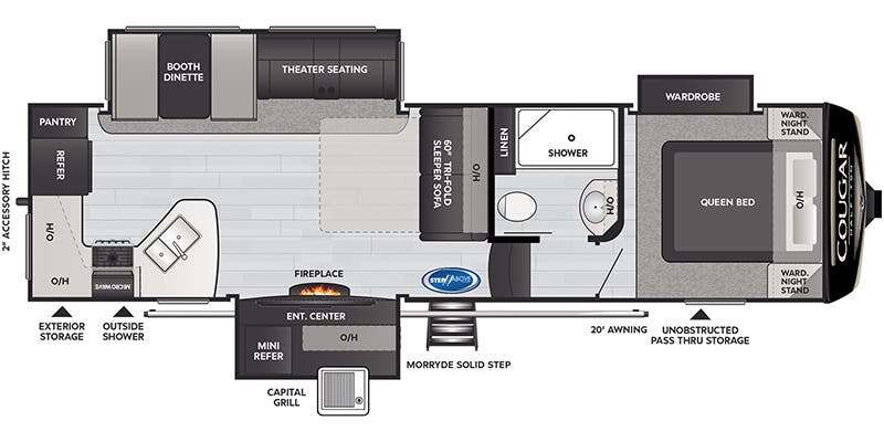 2023 Keystone Cougar Half-Ton 29RKS in defuniak springs FL