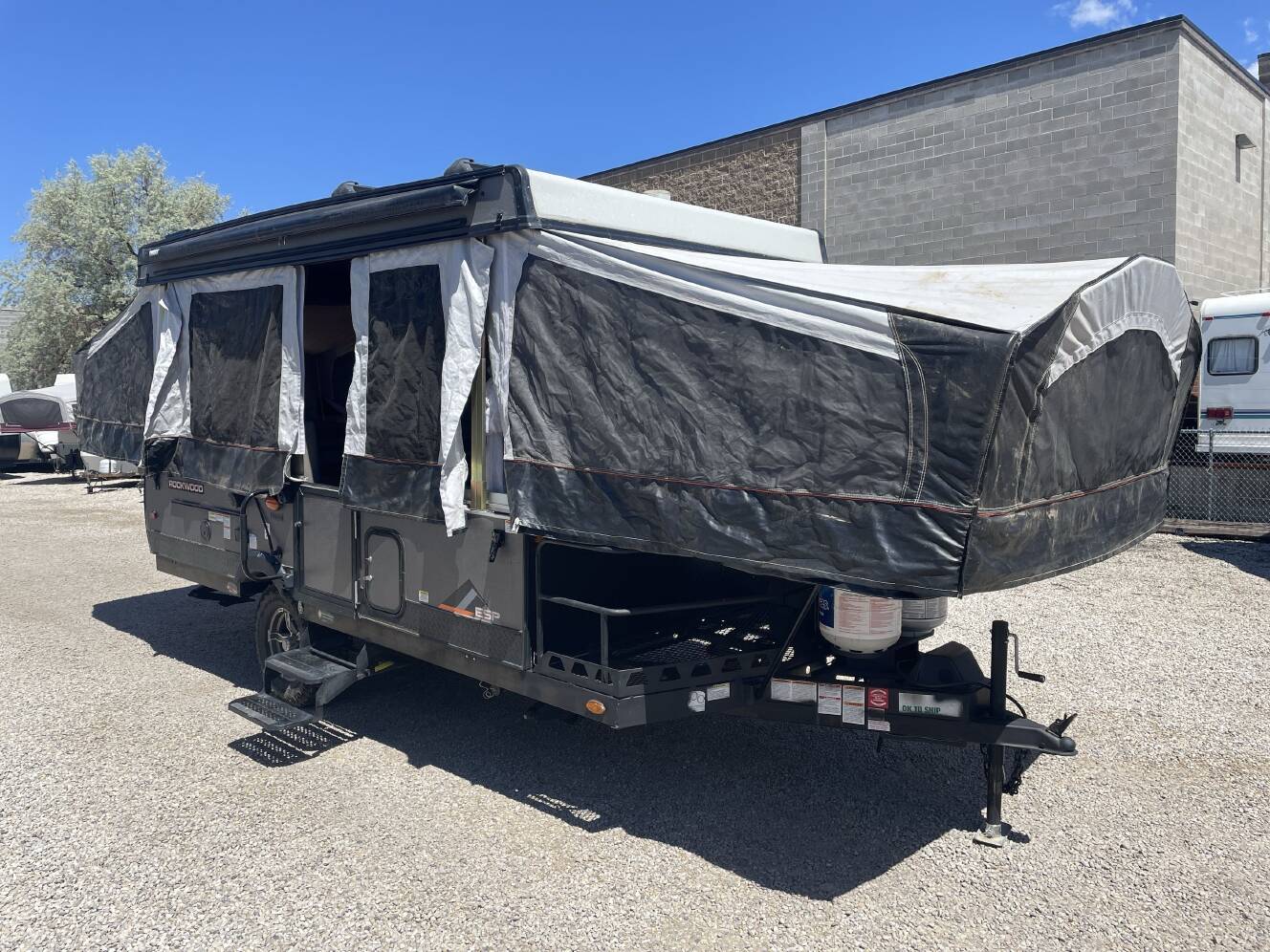 A photo of this 2022 Forest River ROCKWOOD ESP 2280BHESP