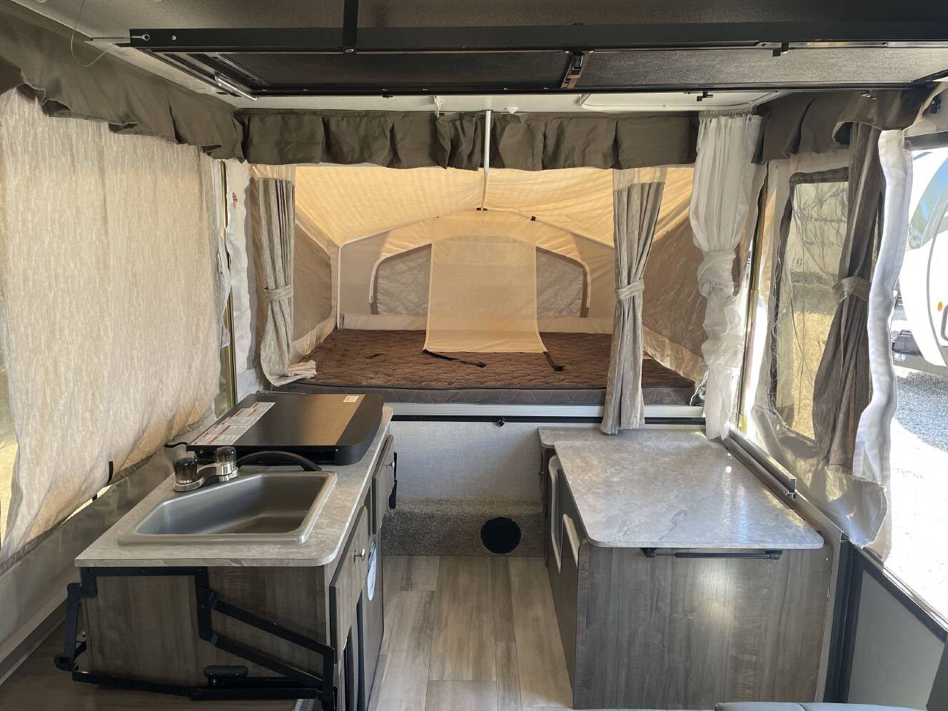 A photo of this 2022 Forest River ROCKWOOD ESP 2280BHESP
