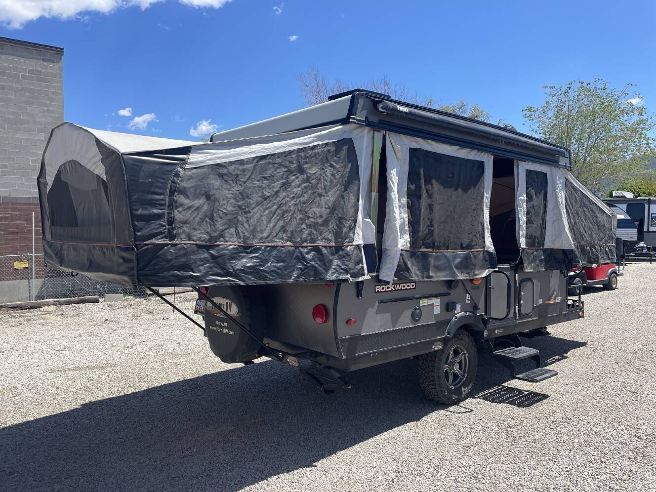 A photo of this 2022 Forest River ROCKWOOD ESP 2280BHESP