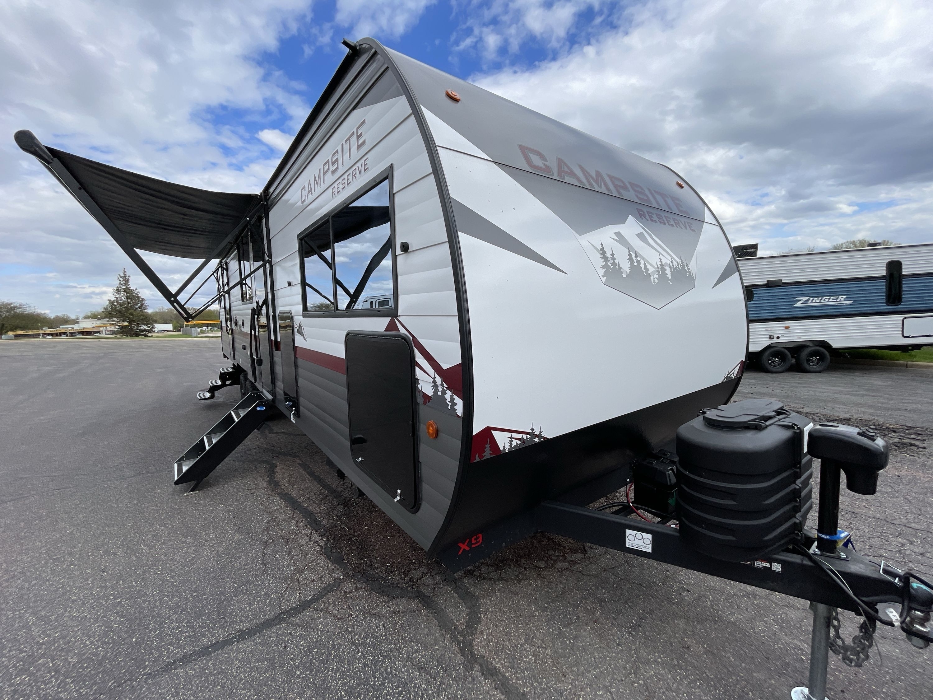 2026 Forest River CAMPSITE RESERVE 28SW Travel Trailer Toy Hauler RV
