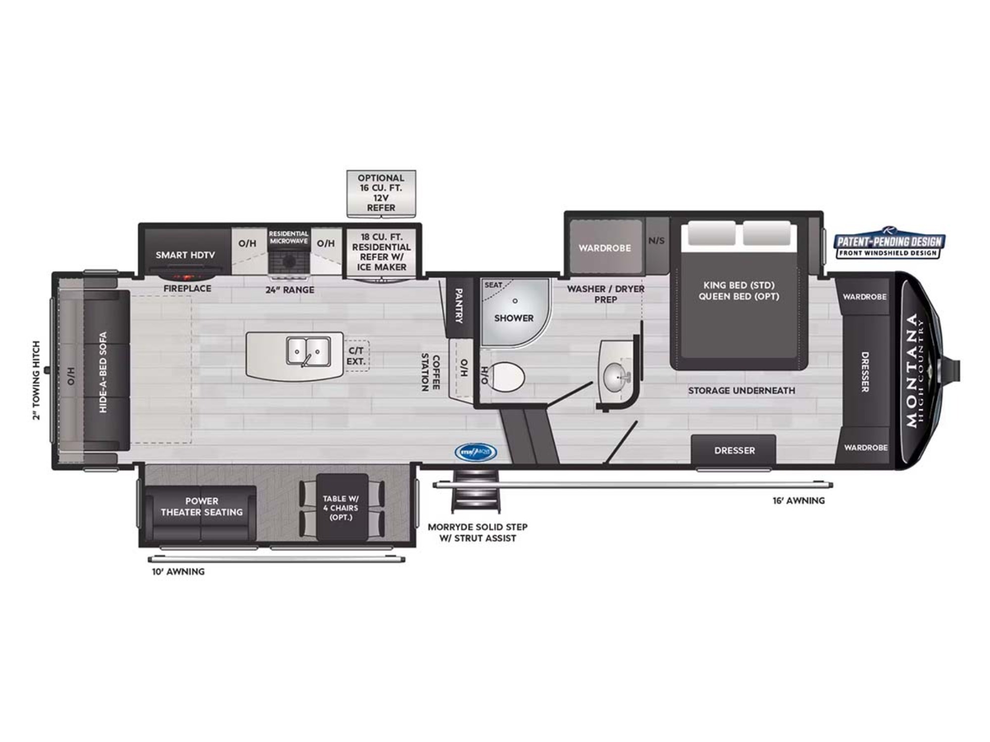 2026 Keystone MONTANA HIGH COUNTRY 295RL in ridgeland SC
