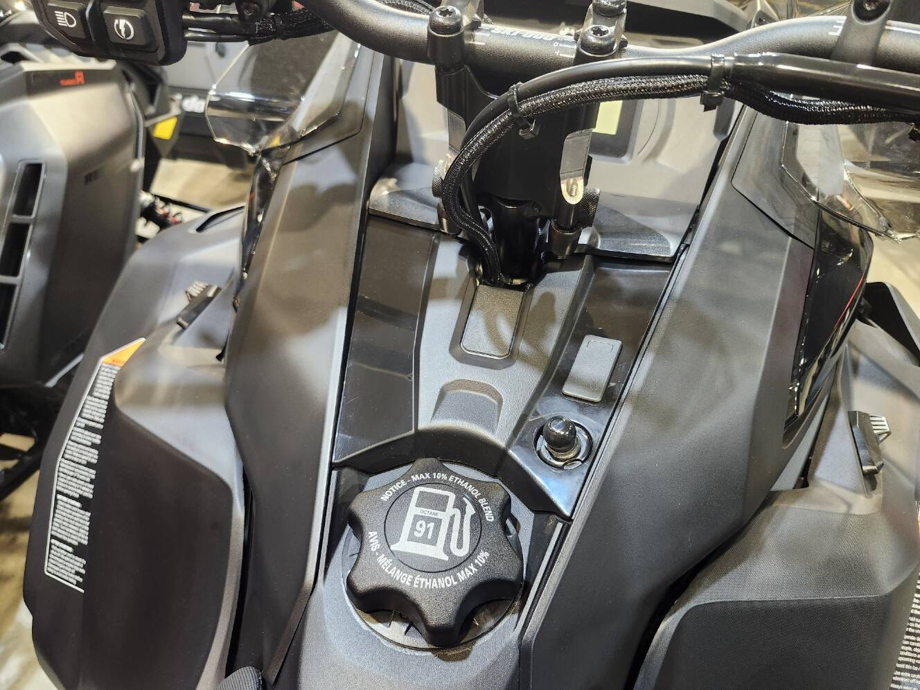 A photo of this 2026 Ski-Doo MXZ ADREN 600R 137 Black