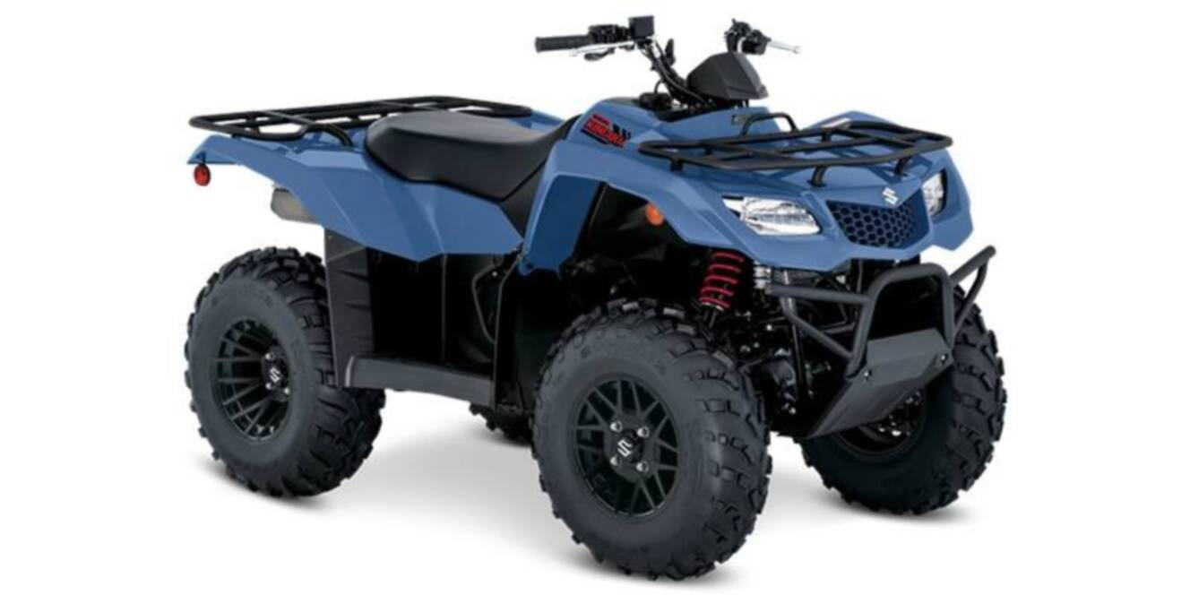 A photo of this 2026 Suzuki KingQuad 400ASi SE Blue Grey