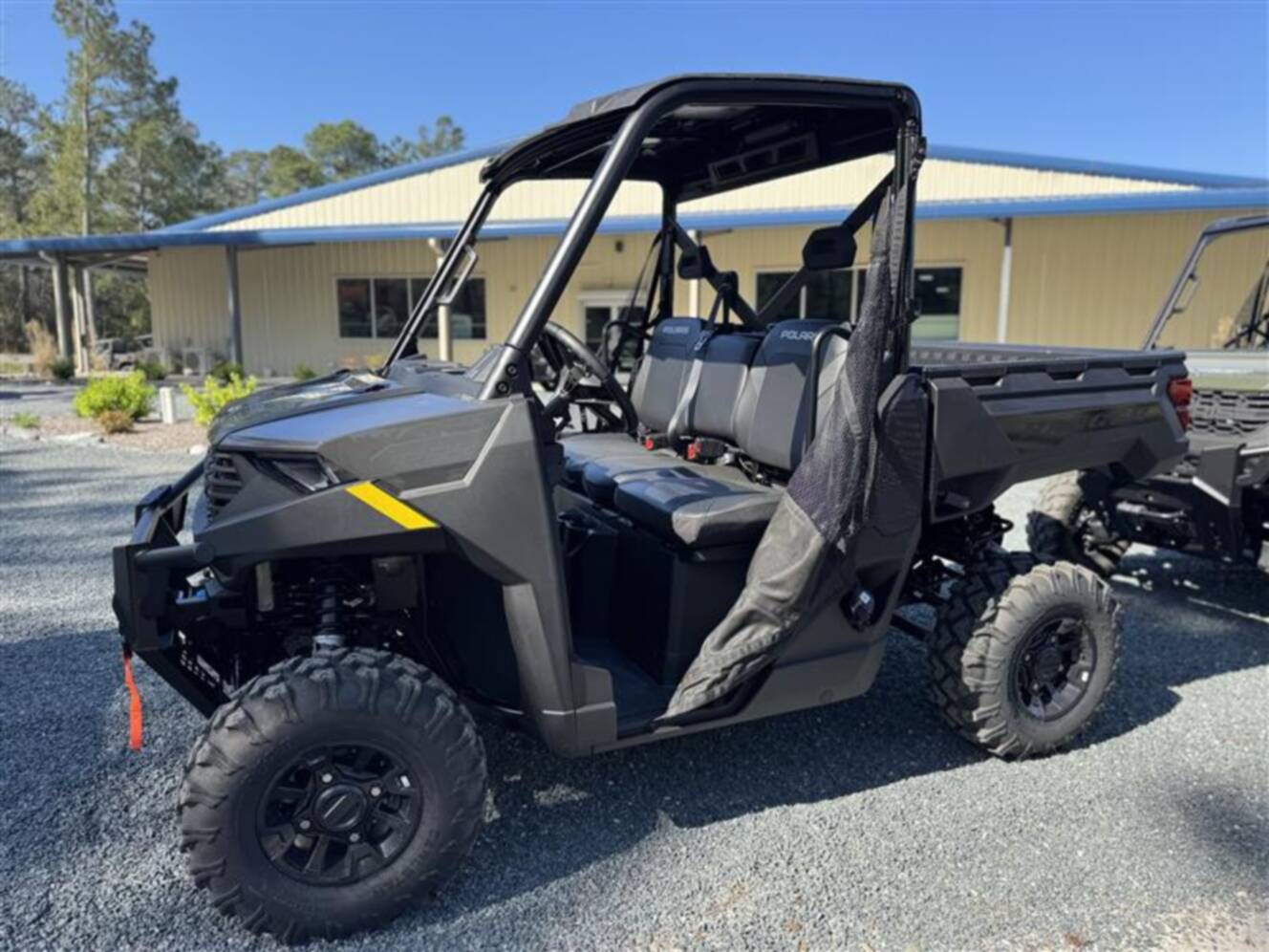A photo of this 2026 Polaris Ranger 1000 Premium Mirage Beige