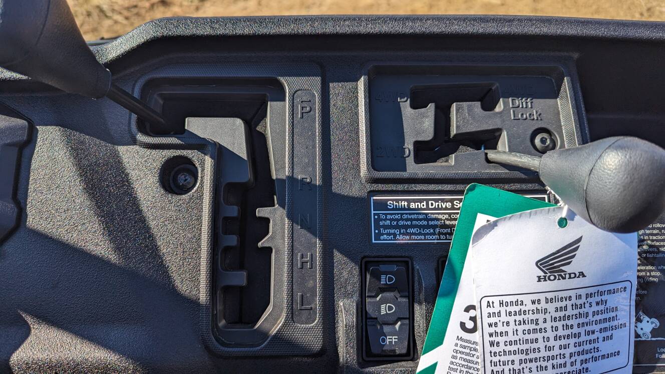 A photo of this 2024 Honda Pioneer 1000 Deluxe