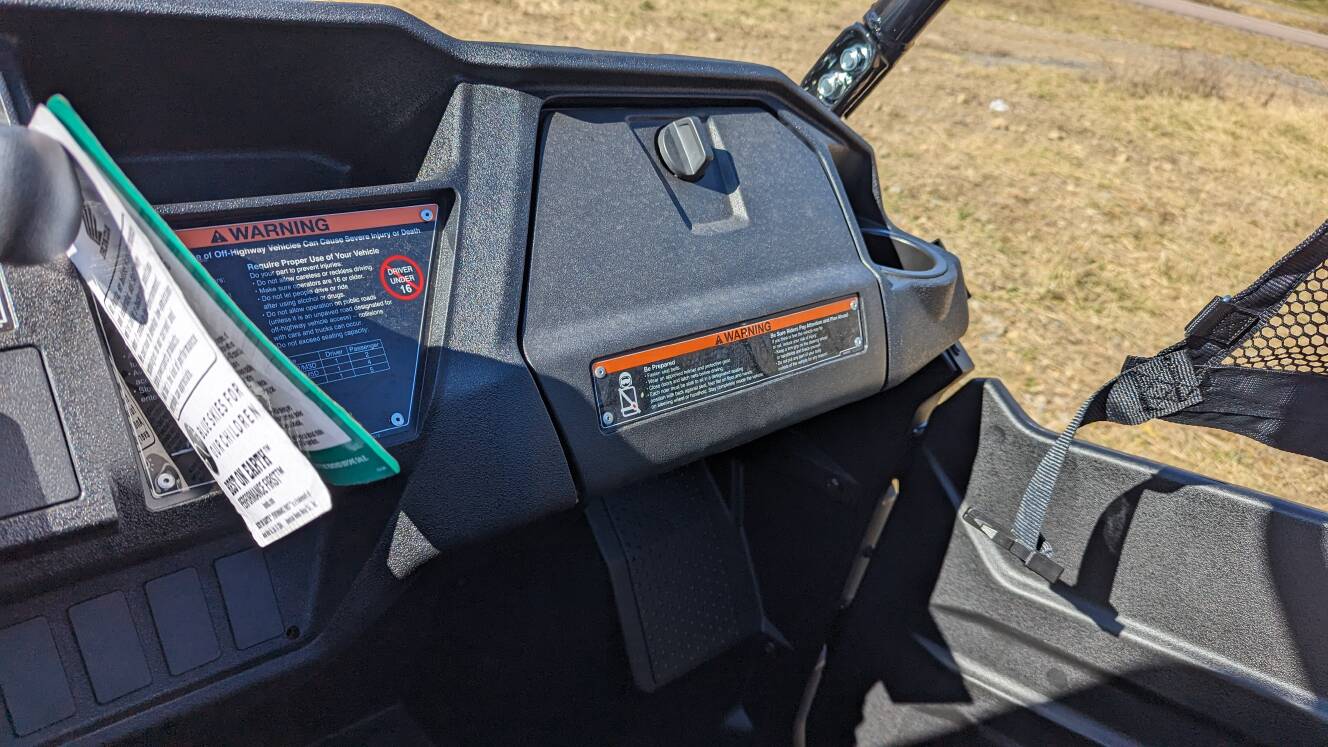 A photo of this 2024 Honda Pioneer 1000 Deluxe